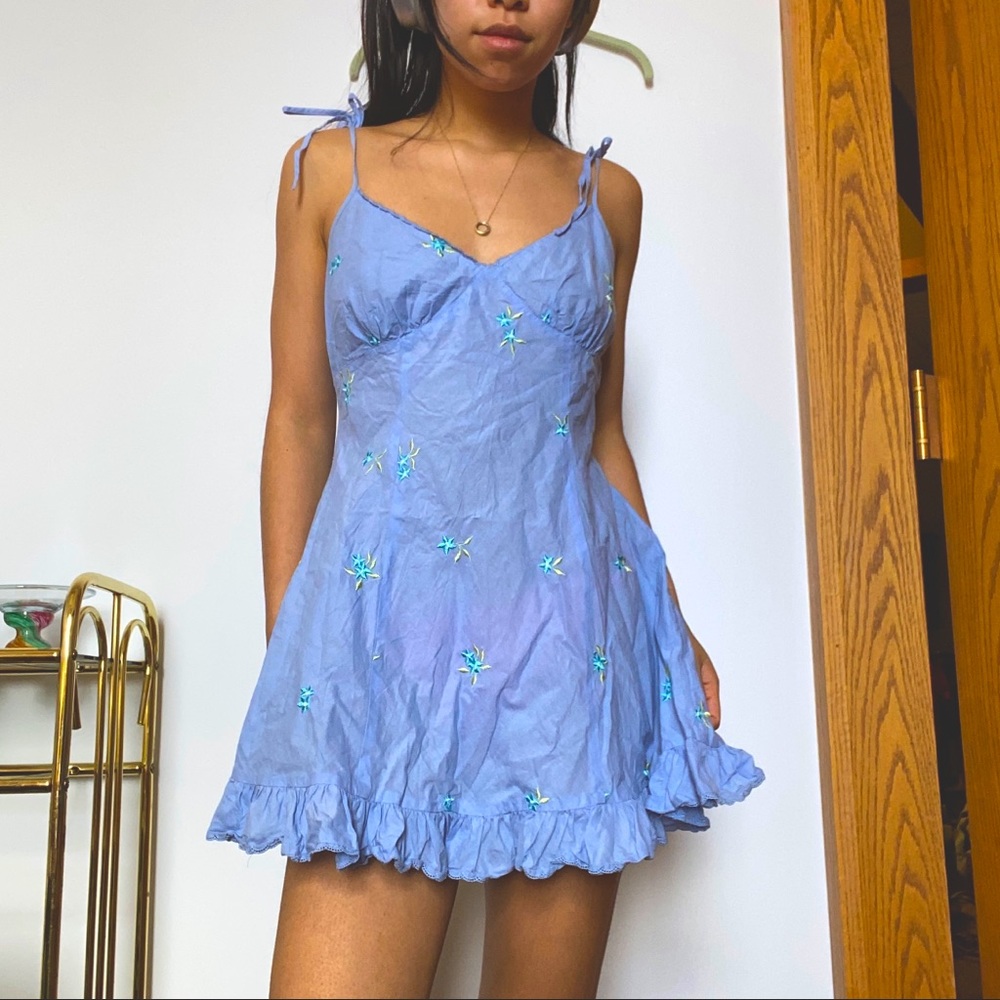 VS lingerie floral dress